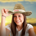 Adult Cowboy Hat- Imprinted Bands Available!